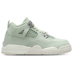 Maternelle Chaussures - Jordan Retro 4 - Seafoam-Sail-Metallic Silver