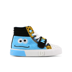 Maternelle Chaussures - GROUND UP Cookie Monster High Top - Blue-White-Blue