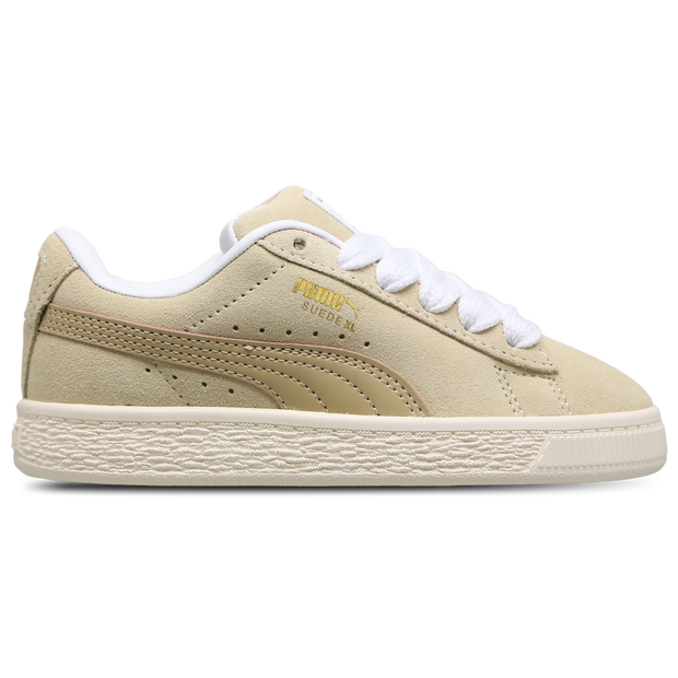 Puma Suede kindersneaker beige