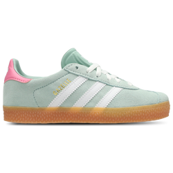 Vorschule Schuhe - adidas Gazelle - Hazy Green-White-Bliss Pink