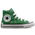 Converse Chuck Taylor All Star Hi - Pre escolar Zapatillas Green-White-Black