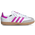 adidas Samba OG - Vorschule Schuhe White-Purple-Brown