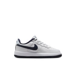 Pre School Shoes - Nike Air Force 1 - White-Midnight Navy-Football Grey