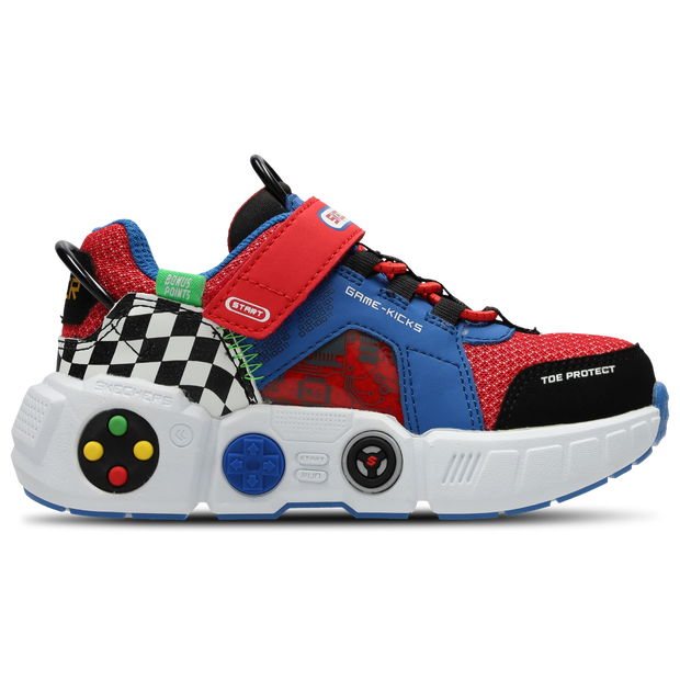 Image of Skechers Game Kicks unisex Scarpe - Blu - Plastic/Polycarbonate - Foot Locker035