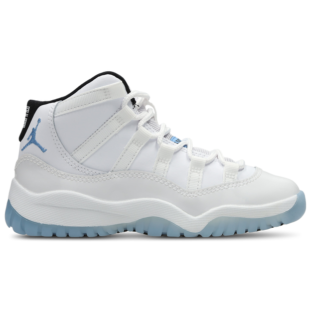 Jordan Retro 11 Unisex Chaussures - Blanc - Taille: 32 - Cuir - Foot Locker - 378039-104