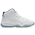 Jordan 11 Retro - Pre School Shoes White-Legend Blue-Black