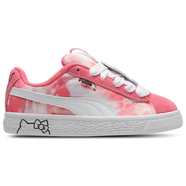 Puma Suede kindersneaker wit