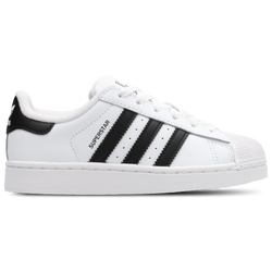 Pre School Shoes - adidas Superstar II Comfort Closure - White-Black