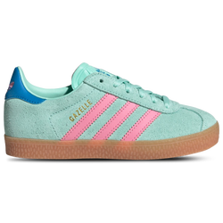 Pre School Shoes - adidas Gazelle - Clear Mint-Bliss Pink-Bright Blue