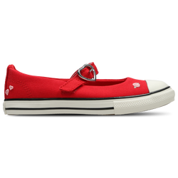 Pre School Shoes - Converse Ctas Dainty Mary Jane Low - Red-Lt Jellyfish Jitter-Vintage White