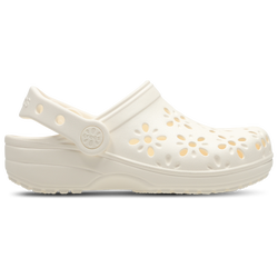 voorschools Schoenen - Crocs Classic Floral Cut Out Clog - Chalk-Chalk