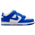 Nike Dunk Low - Vorschule Schuhe White-Hyper Royal-Hyper Royal