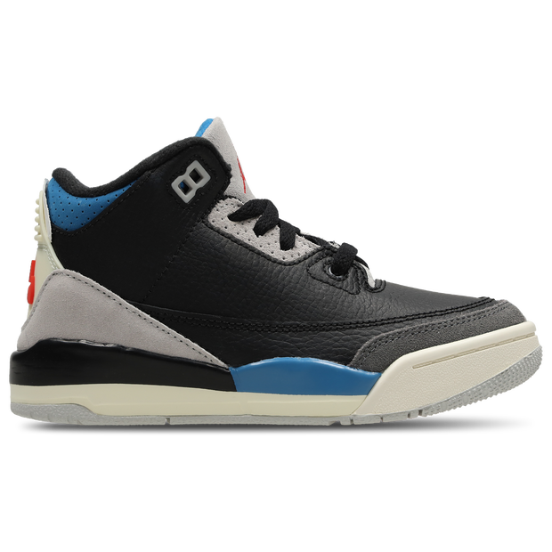 Jordan Aj3 Retro Unisex Shoes - Black - Size: 13.5 - Leather - Foot Locker - IB8969-004
