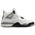 Jordan Retro 4 - Pre School Shoes Summit White-Fire Red-Tech Gre