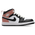 Jordan Aj1 Mid - Scuola materna Scarpe White-Black-Rust Pink