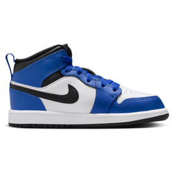 Pre School Shoes - Jordan Aj1 Mid - Game Royal-Black