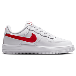 Maternelle Chaussures - Nike Force 1 Low Easyon - White-University Red