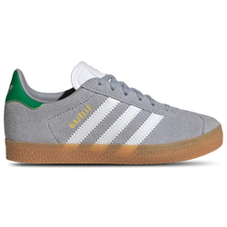 Vorschule Schuhe - adidas Gazelle - Halo Silver-White-Green