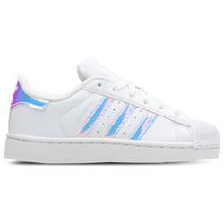 Pre School Shoes - adidas Superstar II - White-Supplier Colour-Halo Blue