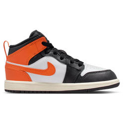voorschools Schoenen - Jordan Aj1 Mid - Starfish-Black-White