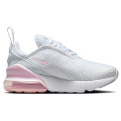 Pre School Shoes - Nike Air Max 270 - White-Light Smoke Grey