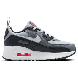 Pre School Shoes - Nike Air Max 90 Easyon - Wolf Grey-Cool Grey