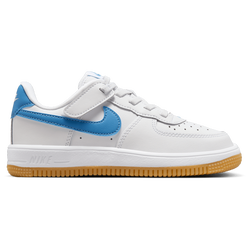 Vorschule Schuhe - Nike Force 1 Low Easyon - White-Gum Light Brown