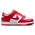 Nike Dunk Low - Pre escolar Zapatillas White-University Red