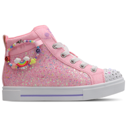 Vorschule Schuhe - Skechers Twinkle Toes - Pink Synthetic-Trim