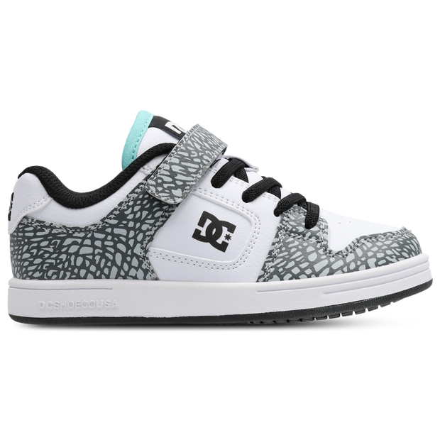 DC Shoes Manteca 4 V - Sneakers Bébé - Blanc - Pointure 32 - Cuir - ADBS300385-113