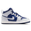 Jordan Aj1 Mid - Pre School Shoes Blue Void-Pure Platinum-Summit