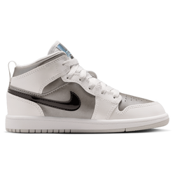 Maternelle Chaussures - Jordan Aj1 Mid - Photon Dust-Blue Chill