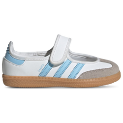 Pre School Shoes - adidas Samba Jane - White-Clear Sky-Gum 3