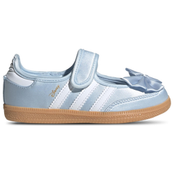 Pre escolar Zapatillas - adidas Samba Jane - Crystal Sky-White-Gum 3