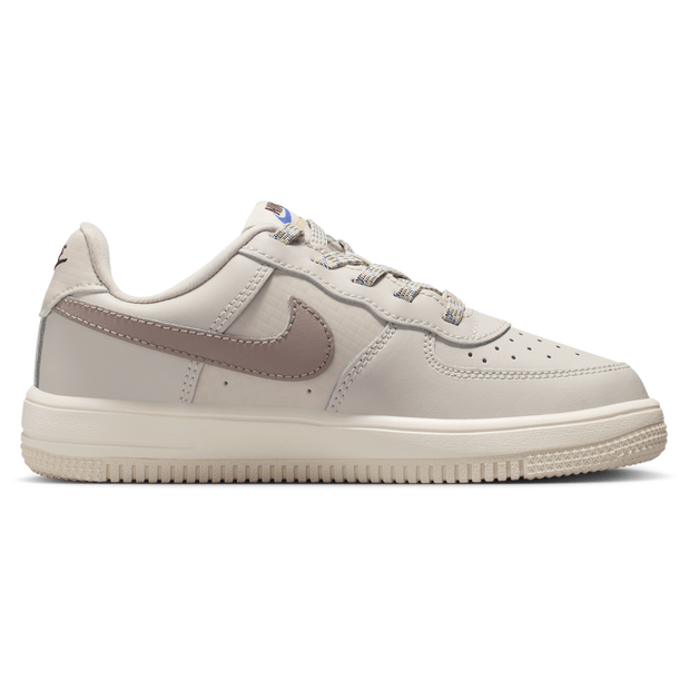 Nike Force 1 Low LV8 EasyOn PS 'Light Orewood Brown Burgundy Crush' | Grey | Kid's Size 12 - IH4496-100