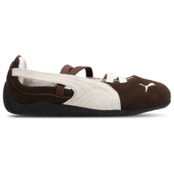 Pre School Shoes - Puma Speedcat Ballet - Chestnut Brown-Warm White