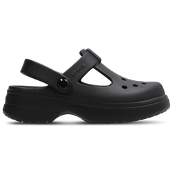 Pre School Shoes - Crocs Classic Mary Jane Clog - Black-Black