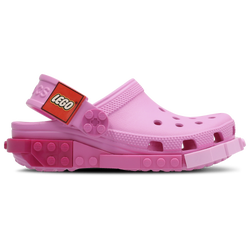 Vorschule Flip-Flops and Sandals - Crocs Classic Lego Clog - Taffy Pink-Taffy Pink
