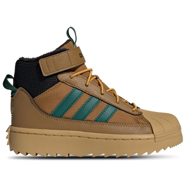 Adidas Superstar - Sneakers Bébé - Marron - Pointure 32 - Maille/synthétique - JQ0343