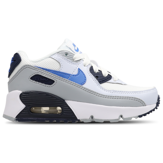 Nike Air Max 90 - Sneakers Bébé - Blanc - Pointure 32 - Cuir, Synthétique