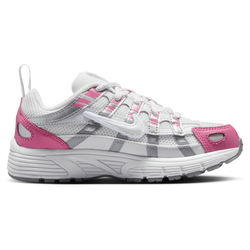 Pre School Shoes - Nike P-6000 - Off White-Off White-Peony