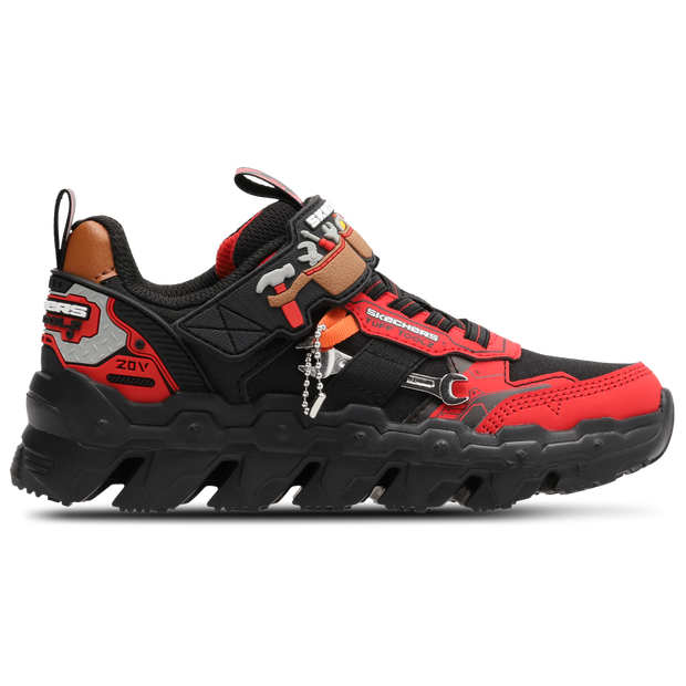 Skechers Mega-flex Lite - Sneakers Bébé - Rouge - Pointure 34 - Plastique