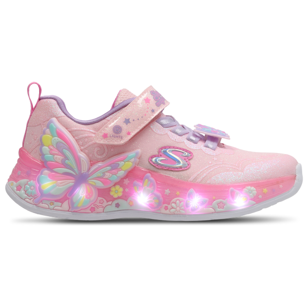 Skechers Butterfly Bliss Bambini - Sneakers Rosa - Taglia 29 - Rete/Sintetico