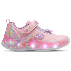 Maternelle Chaussures - Skechers Butterfly Bliss - Light Pink-Sparkle Mesh