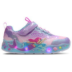 Vorschule Schuhe - Skechers Mermaid Dreams - Lavender-Sparkle Mesh
