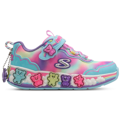 Vorschule Schuhe - Skechers Gummy Friends - Light Blue-Synthetic