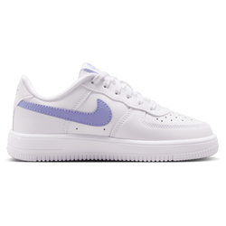 Pre School Shoes - Nike Air Force 1 Low - White-Lt Thistle-White