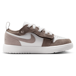 Pre School Shoes - Jordan Aj1 Low - Olive Grey-Enigma Stone-Summit