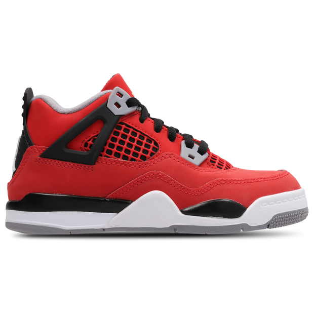 Jordan Retro 4 Kinder Sneaker - Rot - Größe 28 - Leder