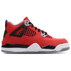 Pre School Shoes - Jordan Retro 4 - Fire Red-White-Black